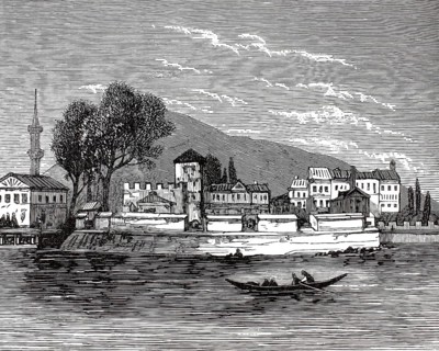 Büyük Liman, Buyuk Leman, the Great Bay with the historic natural harbor near the mouth of the