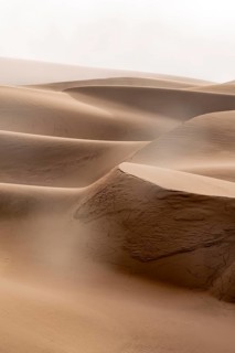 Sand dunes, sea of dunes, sandy desert, impressive desert landscape, Namib Naukluft Park, Namib