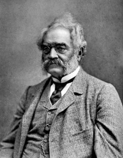 Portrait of Werner von Siemens by Giacomo Brogi, presumably around 1890, Berlin, Germany Werner von