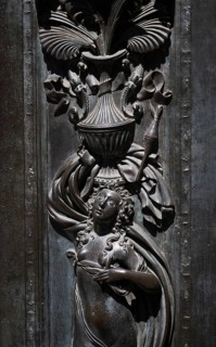 Relief depiction of a female figure, Baptistery of San Giovanni, baptistery, UNESCO World Heritage