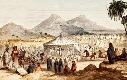 Inauguration of Genghis Khan, Dschingis Khan, or Chinggis Khan, born Temüjin, Temüdschin or