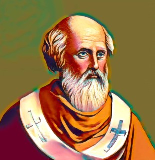 Pope Adeodatus II, c.621 – 676, bishop of Rome from 672 to 676