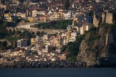 Old town, Scilla, on the Strait of Messina, Calabria, Italy