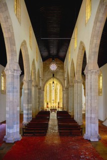 Church da Graca, Interior, Santarem, Ribatejo, Portugal