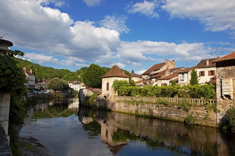 Brantôme on the Dronne River, Dordogne Department, Nouvelle-Aquitaine Region, Périgueux