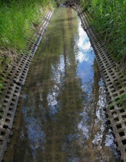 Auma, Aumatal, Germany, Greiz, Thuringia, Bach, Brook, rivers, river expansion, high size, portrait