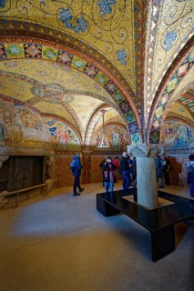 Elizabeth Kemenate, medieval woman's chamber, Wartburg, castle in the Thuringian Forest, UNESCO