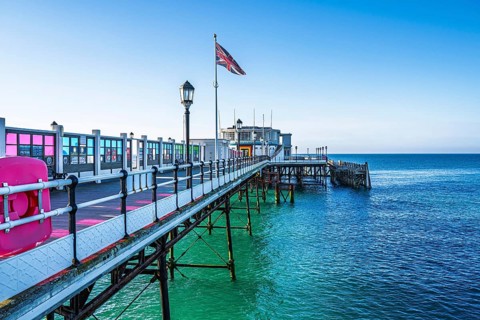 Worthing Pier, Worthing, West Sussex, England, United Kingdom