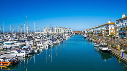 Brighton Marina, Brighton, East Sussex, England, United Kingdom
