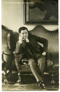 Max Reinhardt, actor, director, film director, 1873-1943, Großes Schauspielhaus, theatre producer,