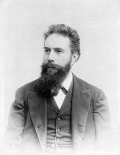 Wilhelm Conrad Röntgen photographed by Erwin Hanfstaengl, 1899, Germany Wilhelm Conrad Röntgen (27.