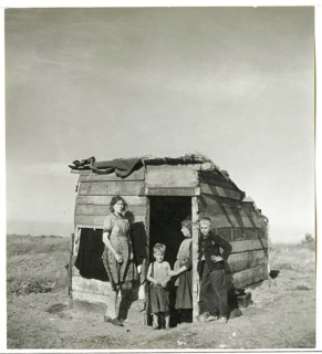 Great drought, Dust Bowl, poverty, hardship, children, impoverishment, migration, USA, Midwest,