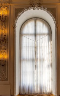 Interior design and exhibition rooms in the Würzburg Residence, imposing 18th century palace with