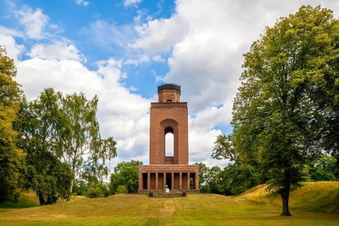 The Bismarcktum in Burg im Spreewald, architecture, building, Germany