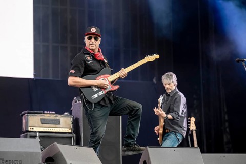 Tom Morello and Tim Commerford live at Rock im Park on Zeppelin Field in Nuremberg on 05.06.2026