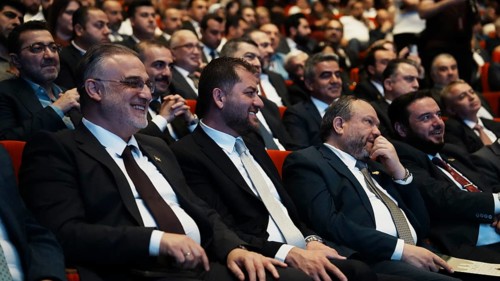 GAZIANTEP, TURKEY - JUNE 9, 2026: Turkish and Syrian government ministers, officials, and business