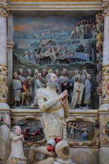 Epitaph built in 1598 with Duke John Frederick II the Middle by sculptor Nikolaus Bergner,