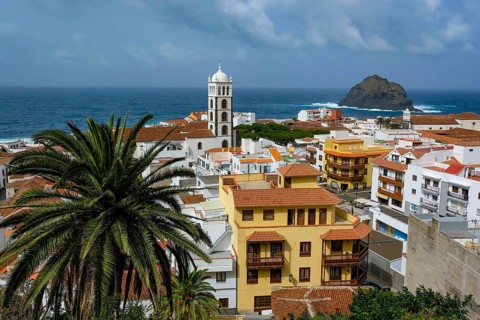 Garachico, Santa Cruz, Tenerife, Canary Islands, Spain - Garachico is a small, tranquil,