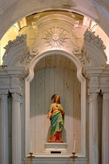 Santa Maria da Alcacova Church, Our Lady of Life Chapel, Santarem, Ribatejo, Portugal