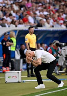 Coach coach Christian Ilzer TSG 1899 Hoffenheim Disappointment disappointed after missed goal