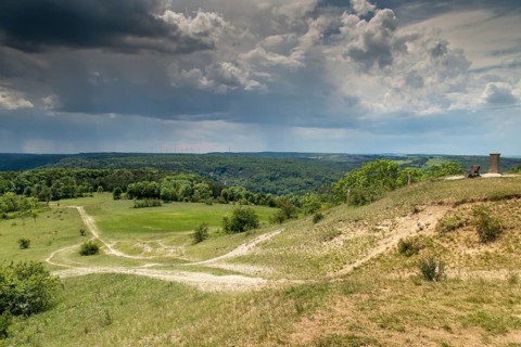 Germany, Nabu, natural heritage, Thuringia, wind knobs, cultivated landscape, landscape, landscape,