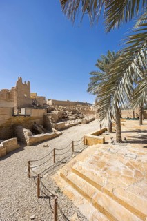 Riad Salwa Palace in the historic district of At-Turaif UNESCO World Heritage Site in Riyadh, Saudi