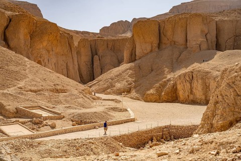 The Valley of the Kings near Luxor, Egypt