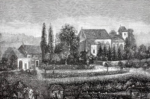 Church in Marpingen in Saarland, world-famous for its historic Marian apparitions in the