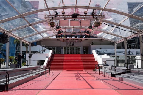 Before the opening of the 79th Cannes International Film Festival. The 79th Cannes International