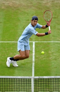 Sho Shimabukuro (JPN) BOSS Open 2026, ATP 250 tennis, grass-court tournament, Stuttgart,