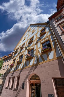 Historic half-timbered house, dated 1390, conversions from 1600, today the seat of the Friends of