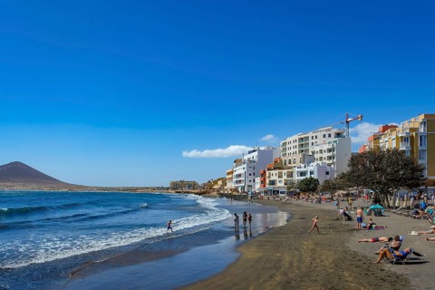 El Medano, Santa Cruz, Tenerife, Canary Islands, Spain - El Medano is located in the south of