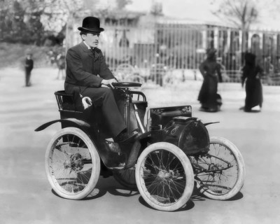 Portrait of Louis Renault, 1877 – 1944, French industrialist, a pioneer of the automobile industry,