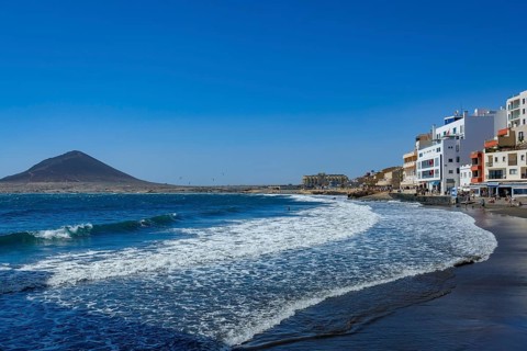 El Medano, Santa Cruz, Tenerife, Canary Islands, Spain - El Medano is located in the south of