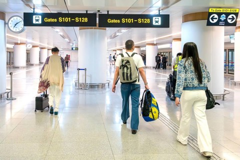 Suvarnabhumi Weweiser Gates Airport, Bangkok, Thailand