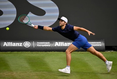Aleksandar Kovacevic USA Action BOSS Open 2026, ATP 250 tennis, lawn tournament, Stuttgart,