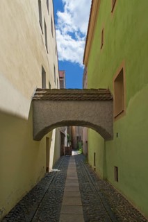 Schmale Häusergasse, Verrätergasse, Görlitz, Upper Lusatia, Saxony, Germany