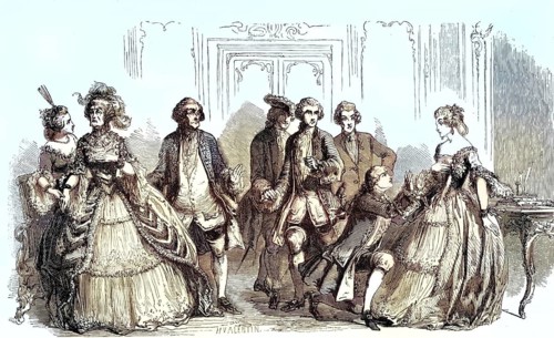 Illustration for La Vicomtesse Lolotte, very successful French comedy vaudeville by Jean-Francois