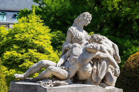 Monument aux Morts, Mother Alsace, Place de la Republique, Republic Square, Strasbourg, Alsace,