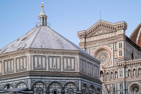 Baptistery, Cathedral of Santa Maria del Fiore, Cathedral, Duomo by Filippo Brunelleschi, UNESCO