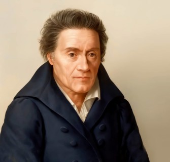 Portrait of Johann Heinrich Pestalozzi, 1746 - 1827, Swiss pedagogue, educational reformer,