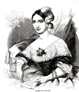 Laure Cinti-Damoreau (1801–1863), a famous 19th-century French opera singer (soprano), reproduction
