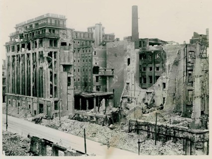 Scherl House, Jerusalemer Str., Kochstr. Berlin, end of war, World War II, newspaper district, A