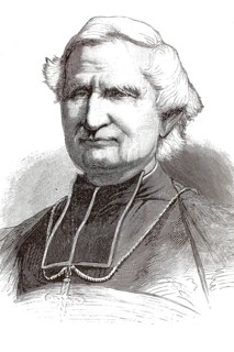 Felix Antoine Philibert Dupanloup (1802–1878), French bishop and theologian, illustration,