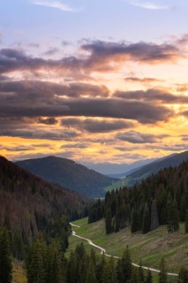 New Year's Eve Valley, Toblach, Bolzano, Dolomites, Italy