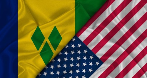 Bilateral relations between Saint Vincent and the Grenadines and United States. Flag of Saint