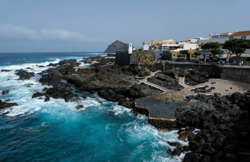 Garachico, Santa Cruz, Tenerife, Canary Islands, Spain - Garachico is a small, tranquil,