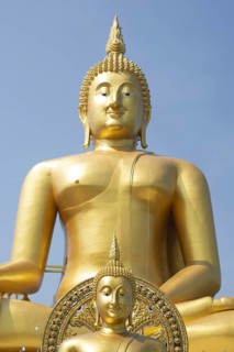 Thailand's largest Buddha statue (Luang Pho Yai: the statue depicts the Buddha in the so-called