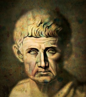 Aristotle, 384-322 BC, ancient Greek philosopher and scientist, digitally altered