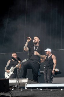 Singer of Hollywood Undead live at Rock im Park on Zeppelin Field in Nuremberg on 06.06.2026
